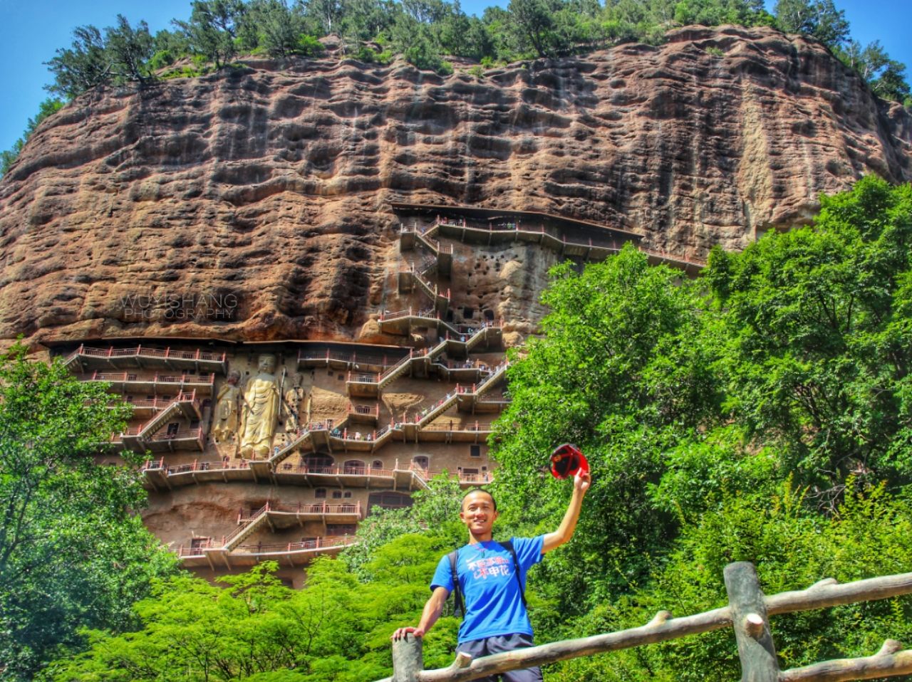 麦积山石窟旅游景点攻略图