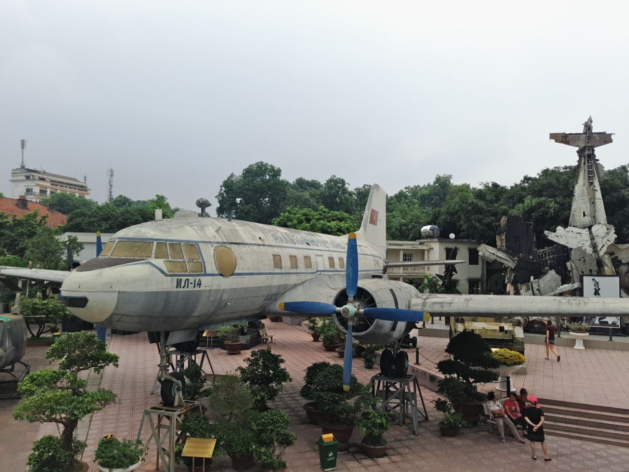 越南军事历史博物馆创建于1956年7月17日,位于河内市中心,占地面积约