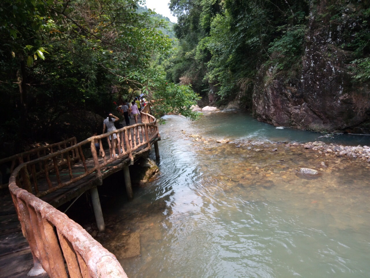 白水寨风景名胜区旅游景点攻略图