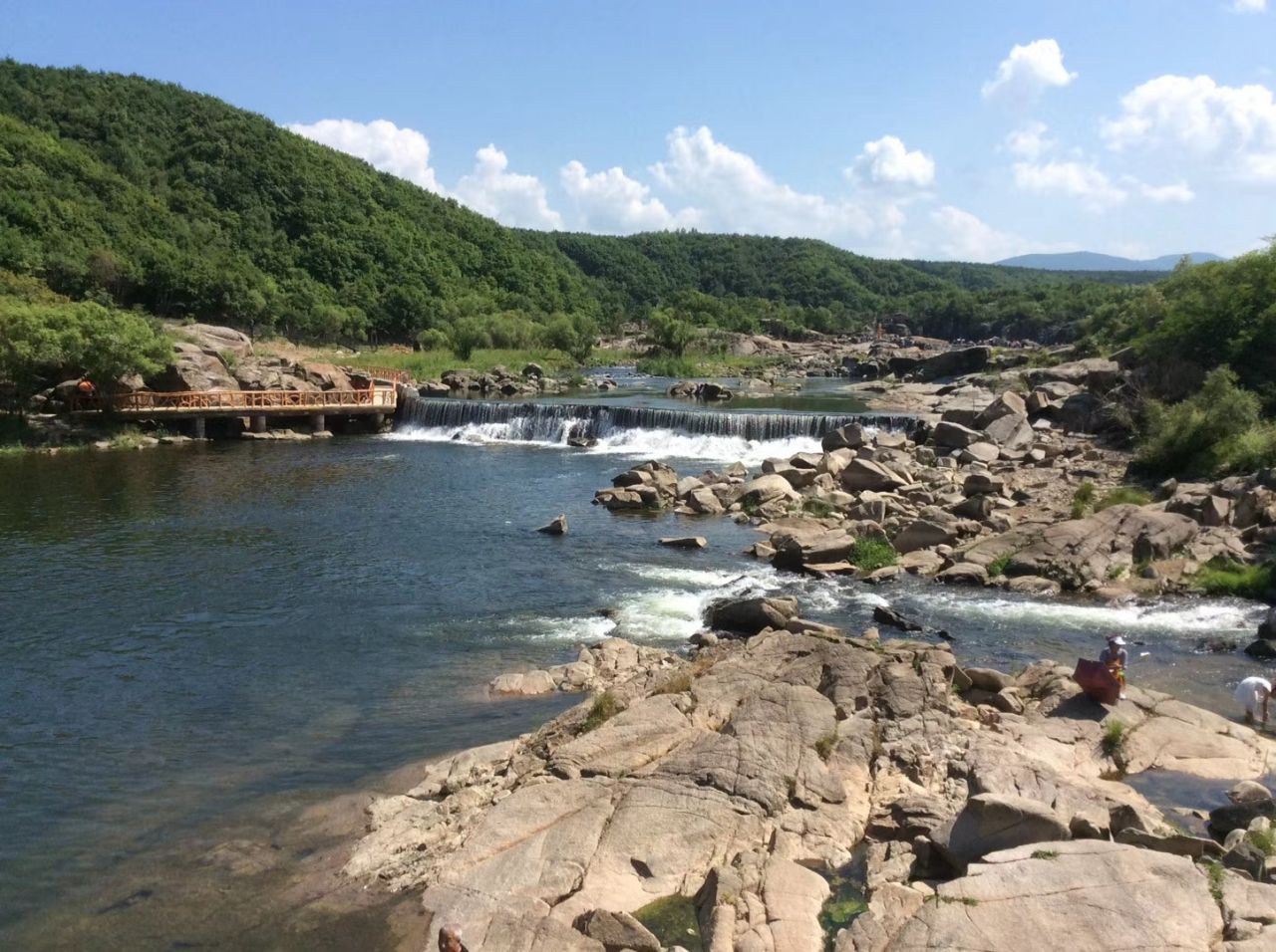 镜泊湖风景区旅游景点攻略图