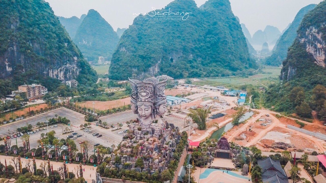 桂林千古情景区旅游景点攻略图