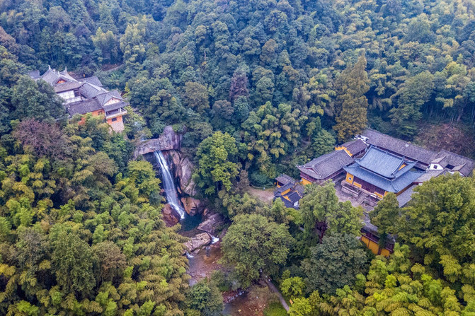 天台石梁景区