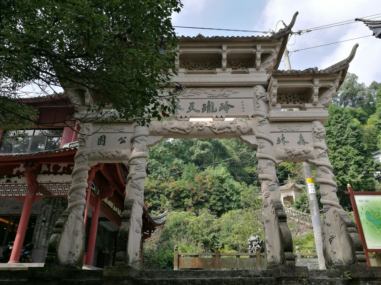 【携程攻略】宁波天童寺景点,本来去东钱湖的,迷路后