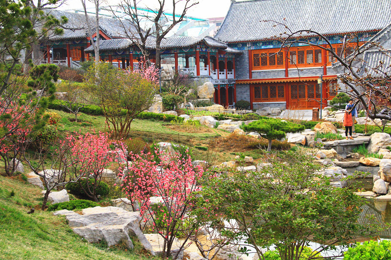 威海环翠楼公园