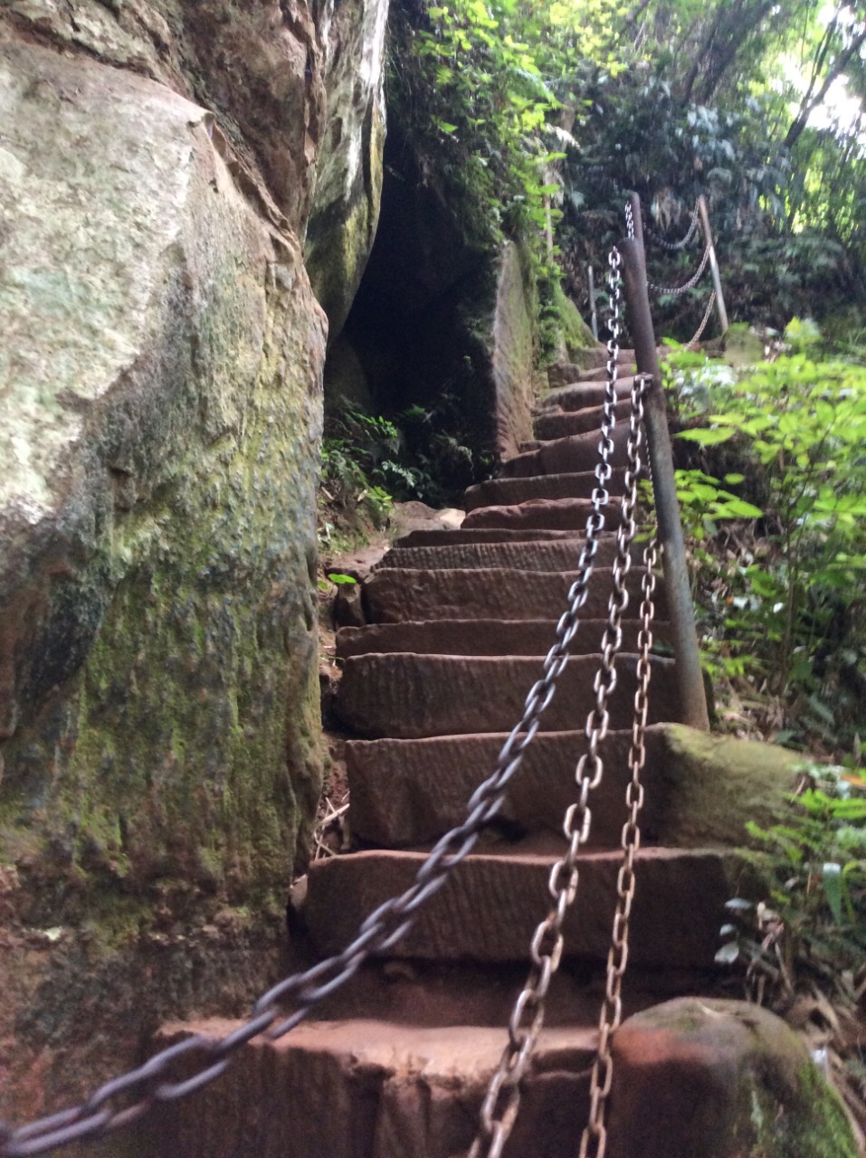 川西竹海峡谷景区(金鸡谷)旅游景点攻略图