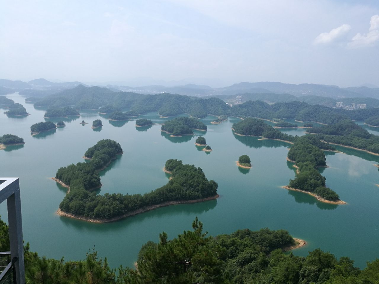 千岛湖东南湖区景区旅游景点攻略图