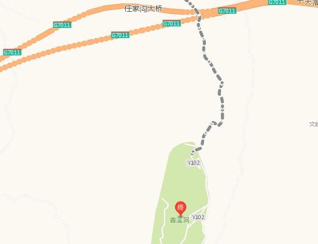 安康学院到香溪洞有多远?