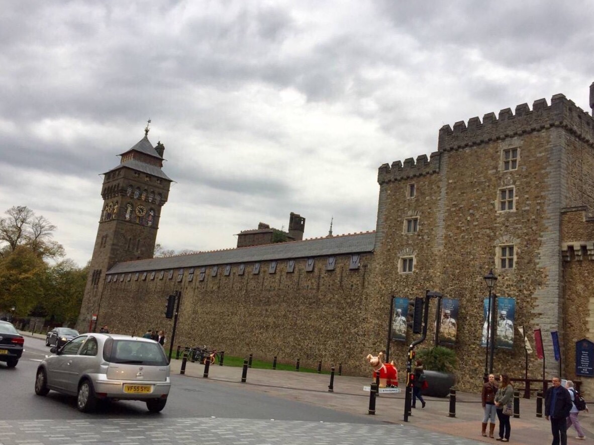 加的夫城堡cardiff castle