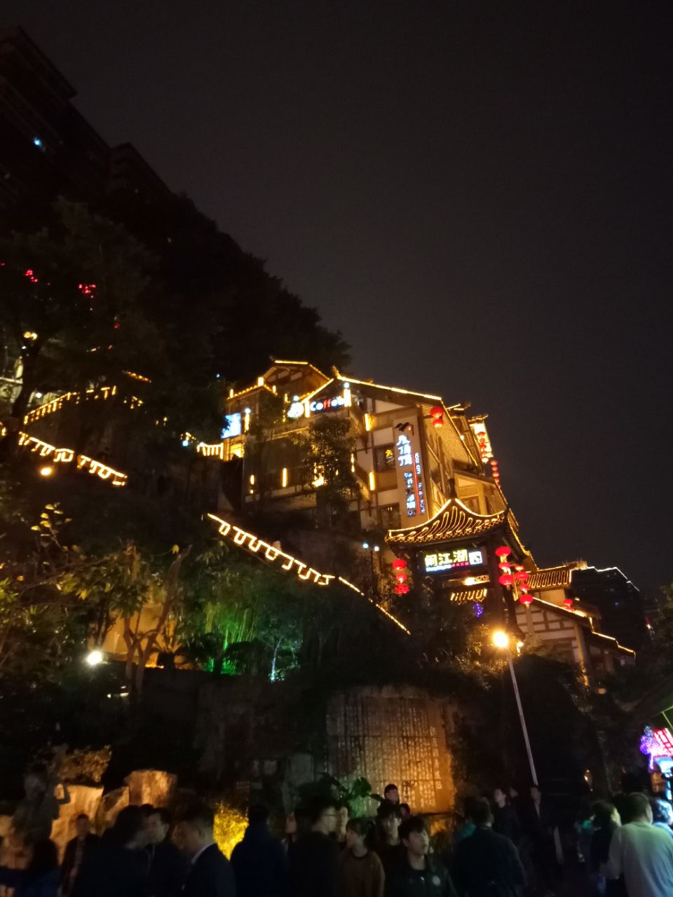 重庆两江夜游旅游景点攻略图
