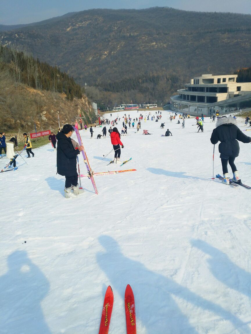 嵩山滑雪滑草场旅游景点攻略图