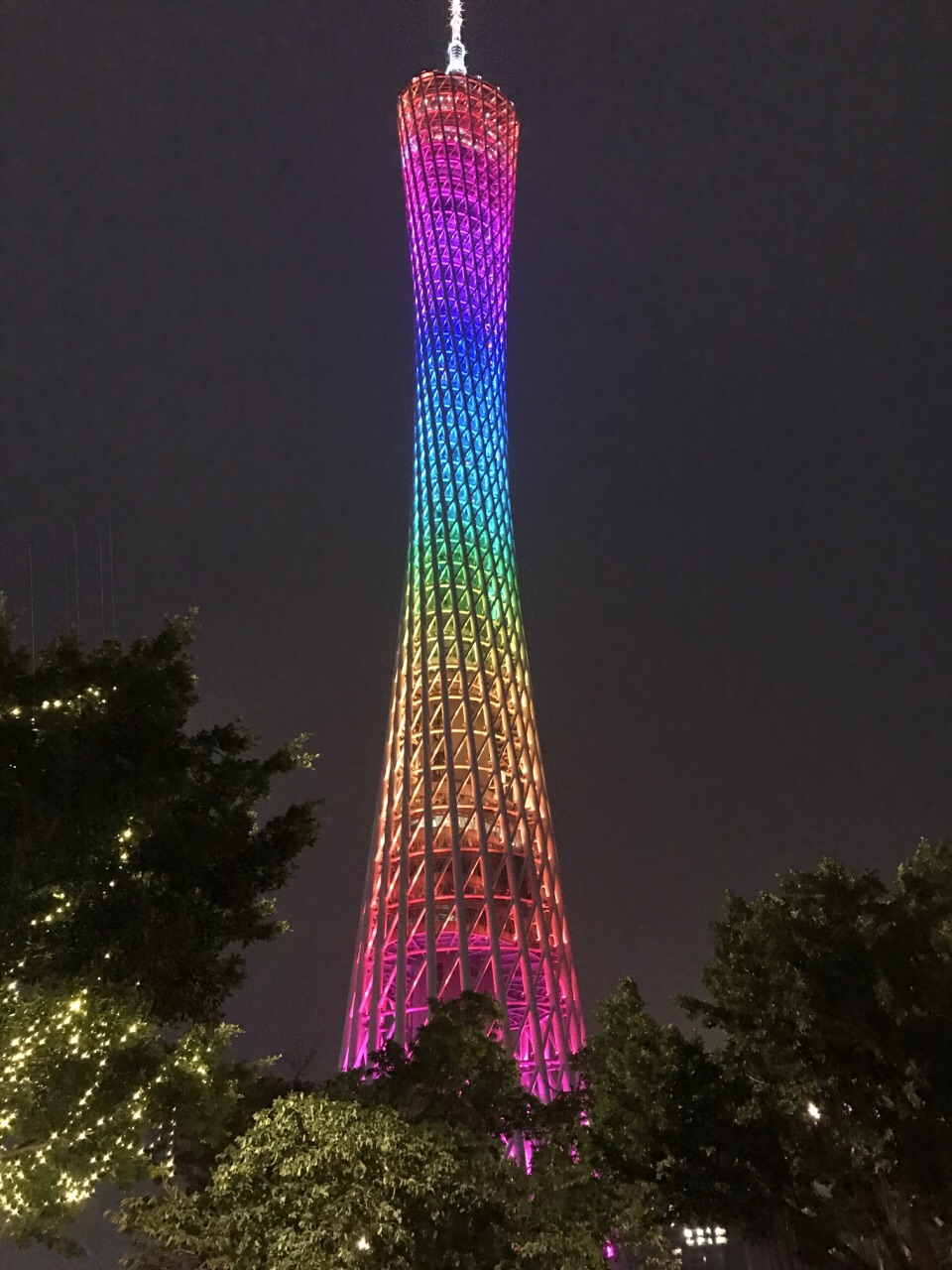 广州塔旅游景点攻略图