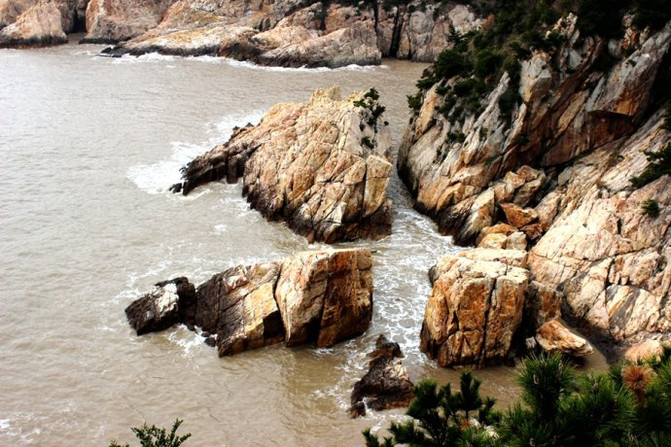 温岭最美的海岸线石塘镇珍珠滩滨海绿道