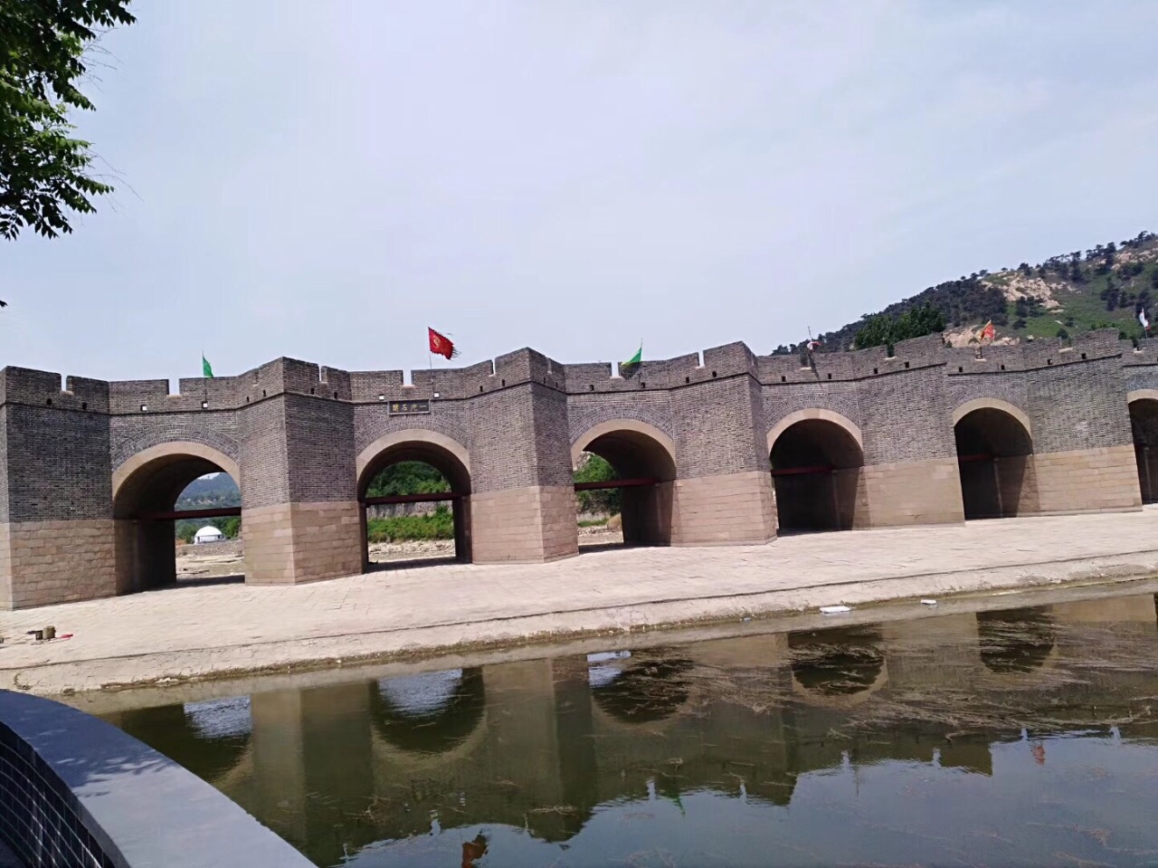 九门口水上长城
