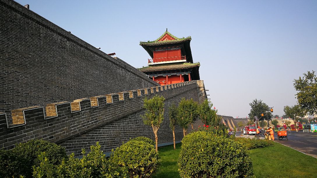 正定古城墙旅游景点攻略图