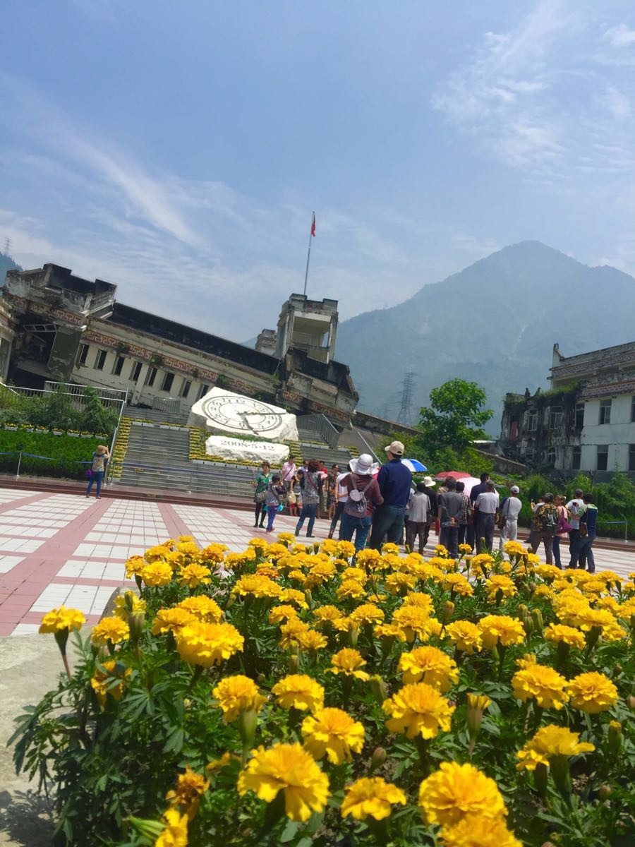 映秀地震遗址旅游景点攻略图