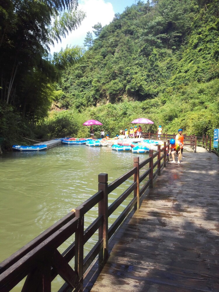 仙龙峡漂流旅游景点攻略图