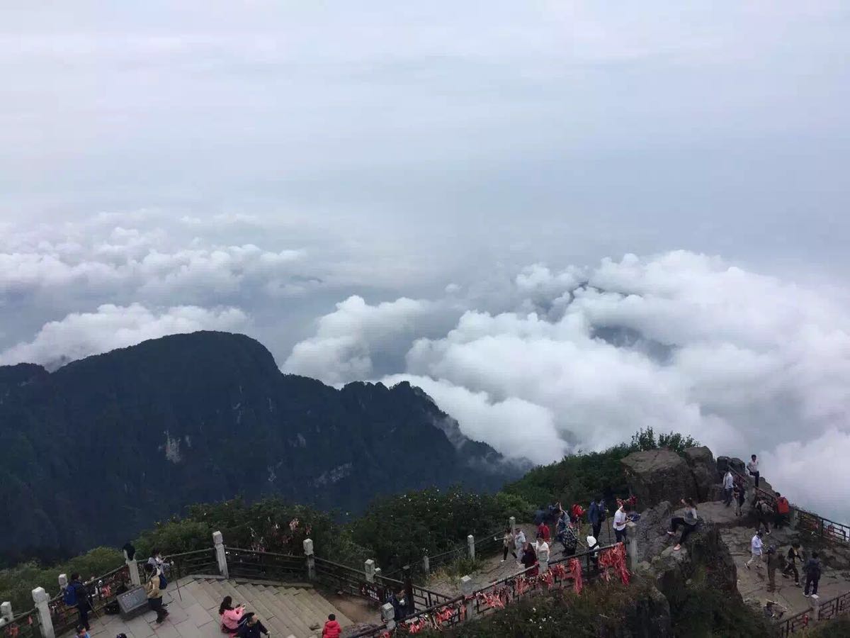 峨眉山旅游景点攻略图