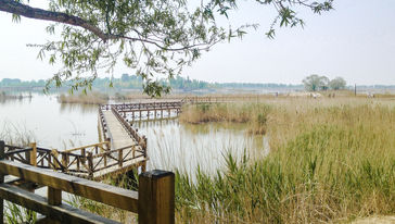 百里山水画廊 野鸭湖国家湿地公园观鸟骑行二日游【蓝蓝天空,溪水潺潺