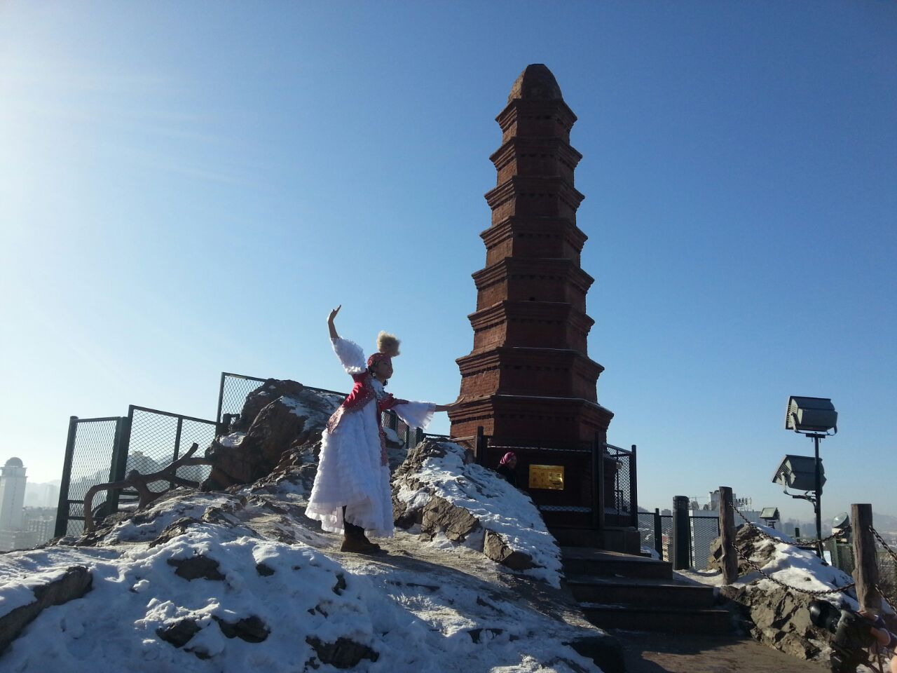 【携程攻略】乌鲁木齐红山公园景点,冬季雪景很美,,市