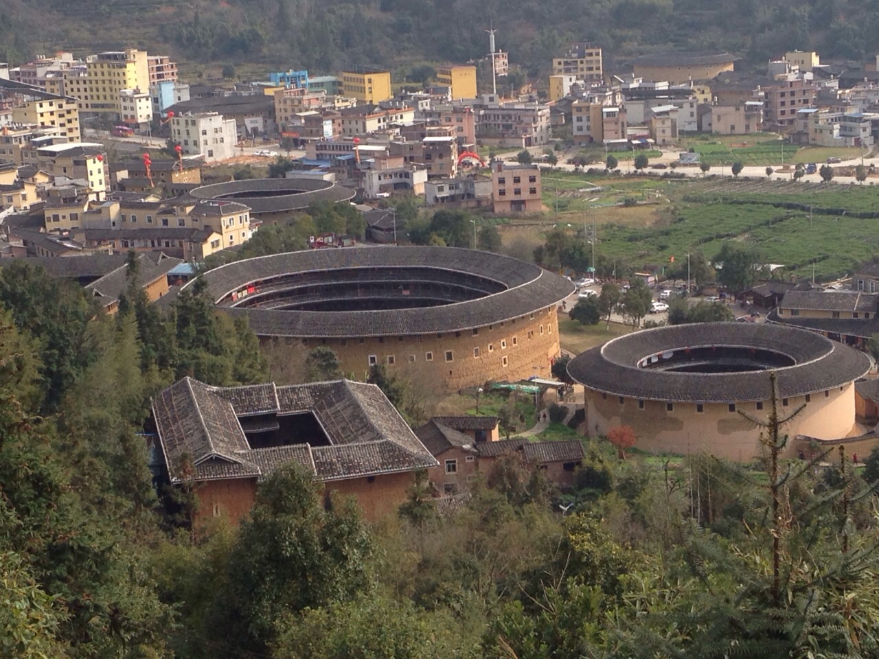 永定土楼旅游景点攻略图