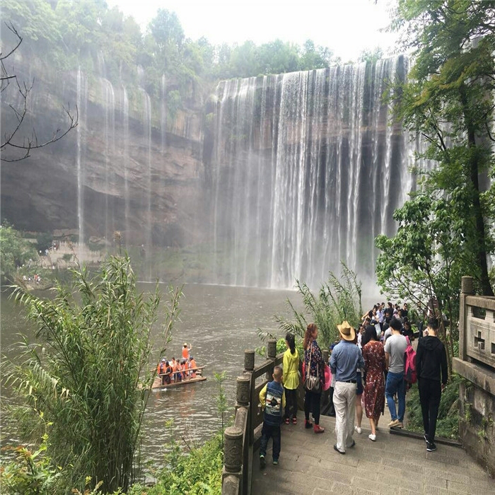 万州大瀑布群旅游景点攻略图