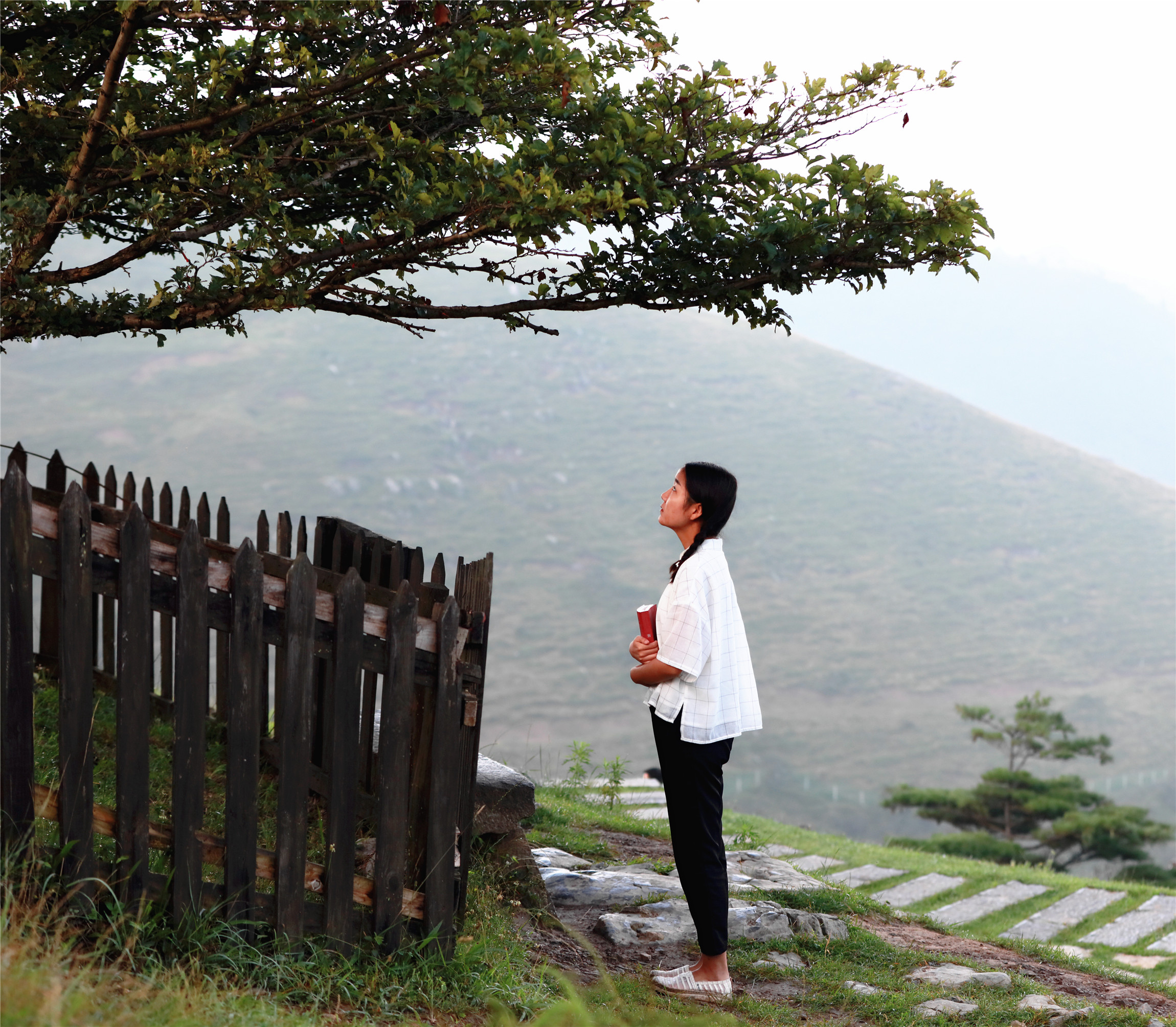 "山楂树之恋",地老天荒石头,"美女发呆",欧阳修碑,了望塔,荒凉坡,欧陆