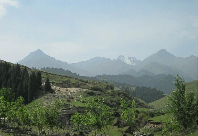 石河子南山风景区