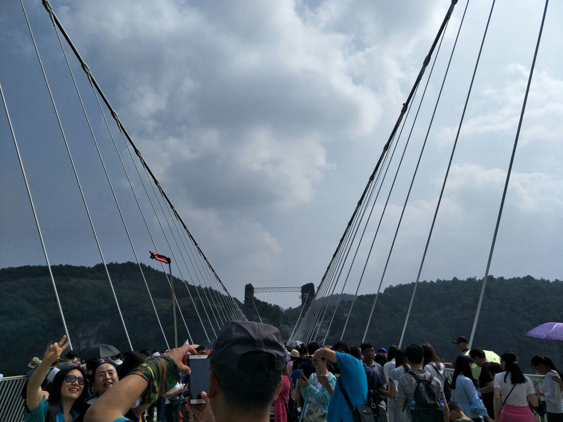 张家界大峡谷玻璃桥
