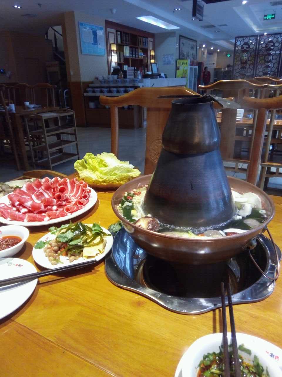 元朝老北京铜锅涮肉