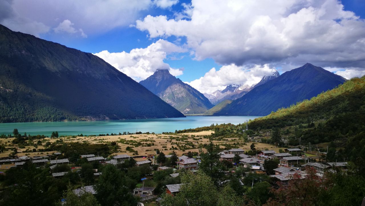 巴松措旅游景点攻略图