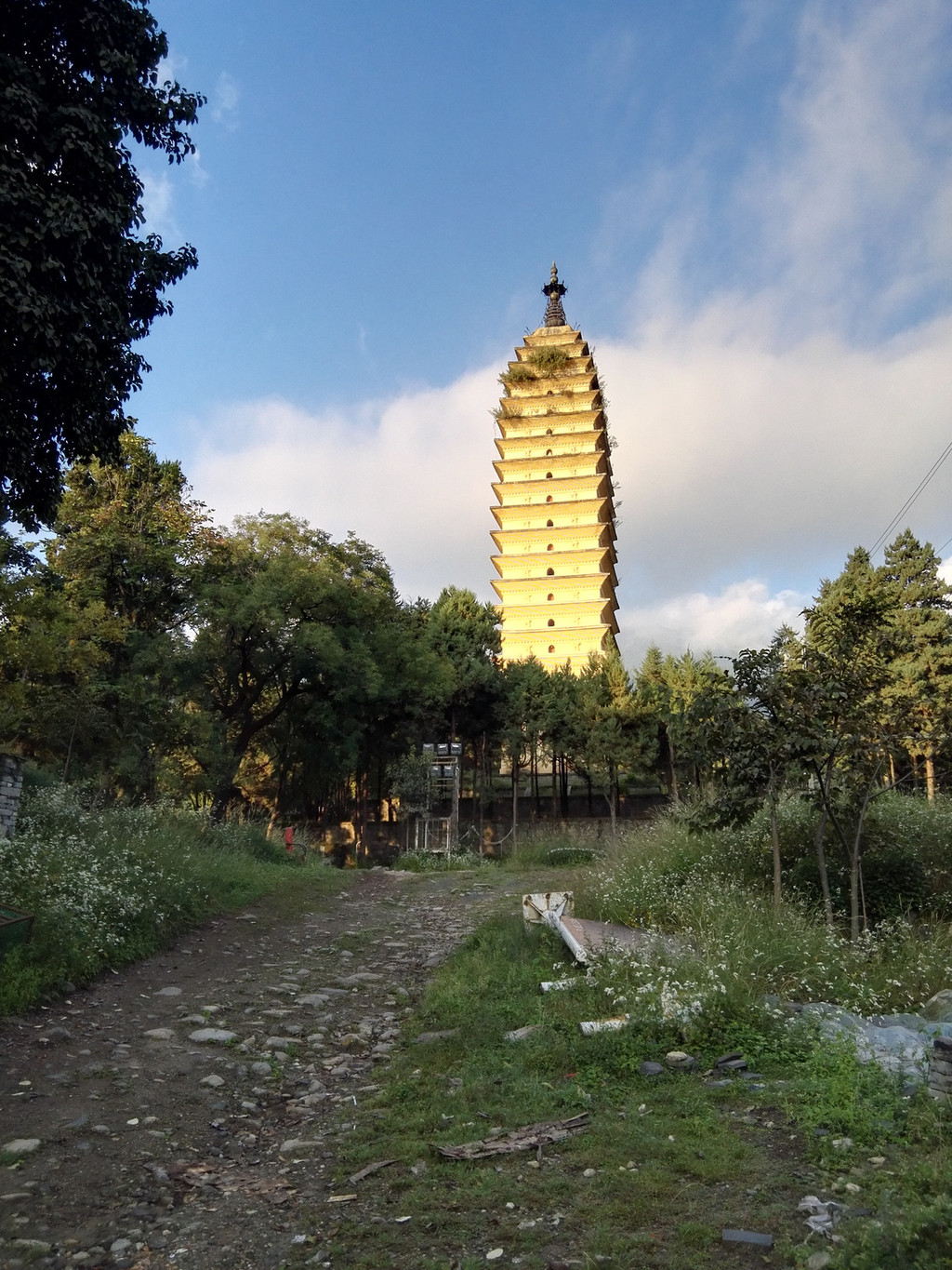 大理纪行之崇圣寺三塔,弘圣寺塔