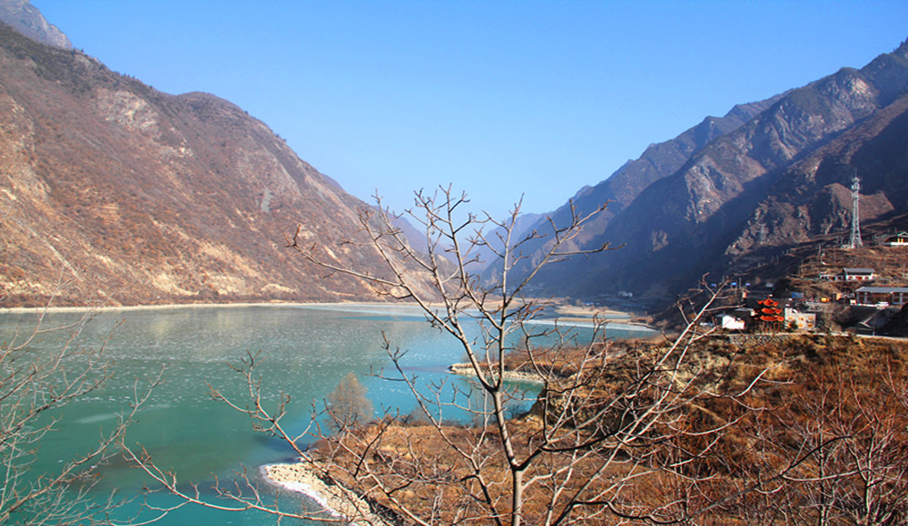 叠溪海子风光 叠溪海子风光