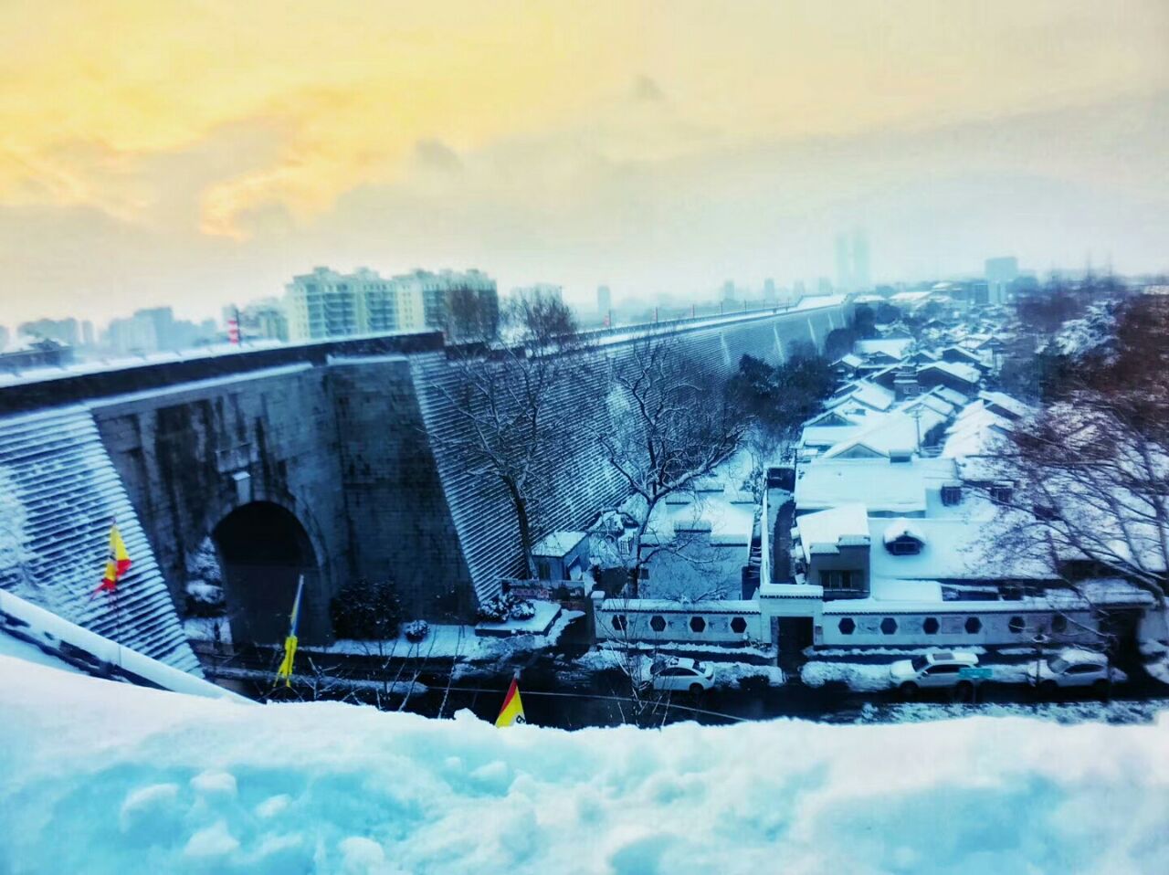 明城墙城门遗址