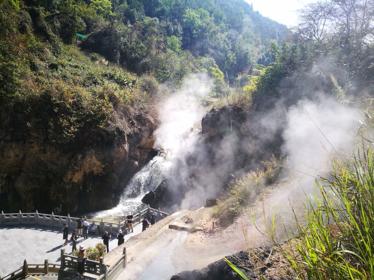 腾冲热海风景区旅游景点攻略图