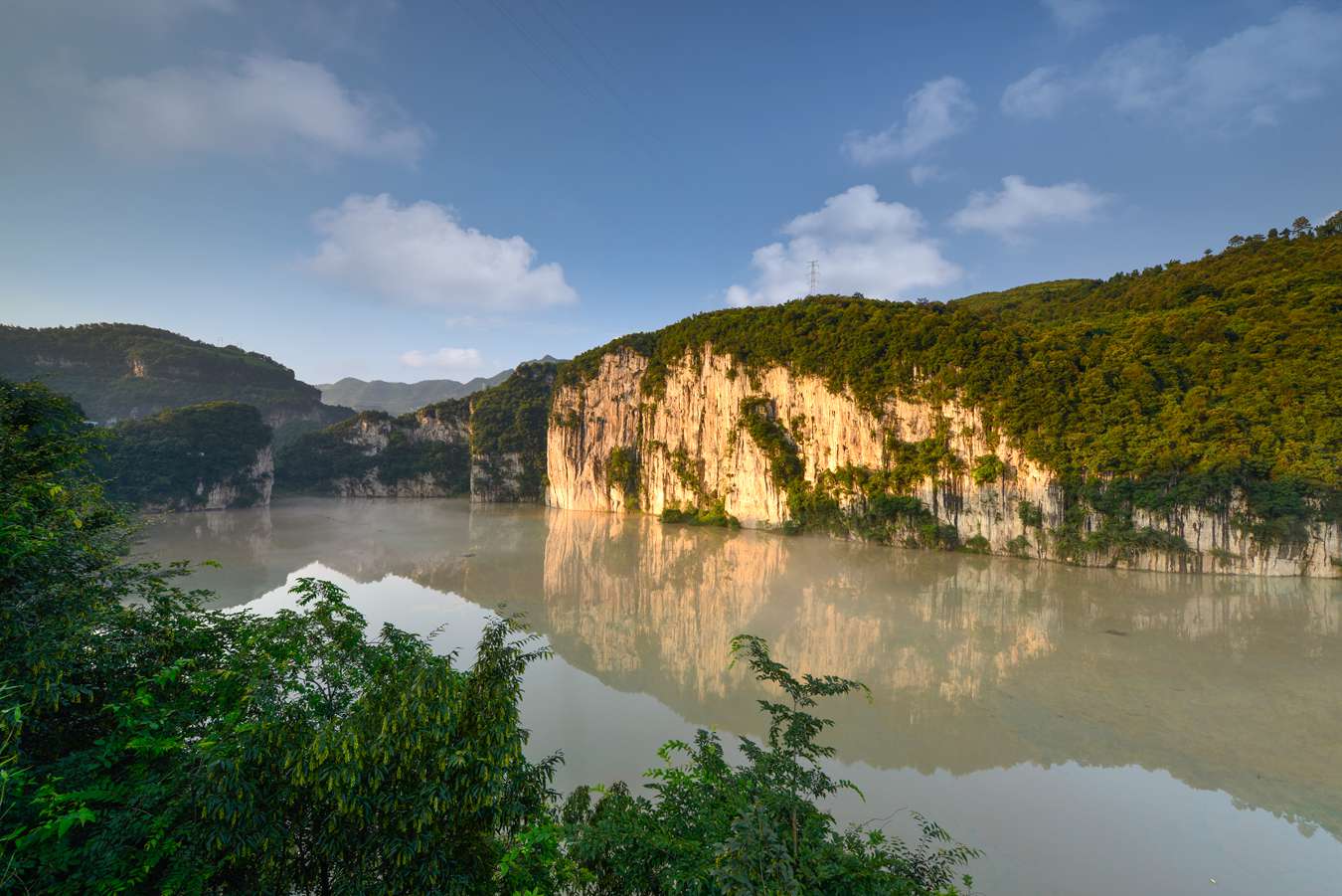 叙永县的西湖美景