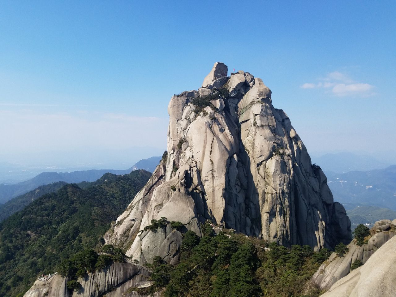 天柱山旅游景点攻略图