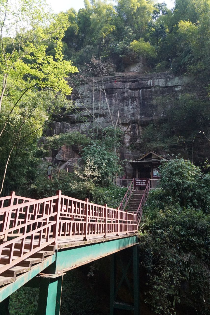 川西竹海峡谷景区(金鸡谷)旅游景点攻略图