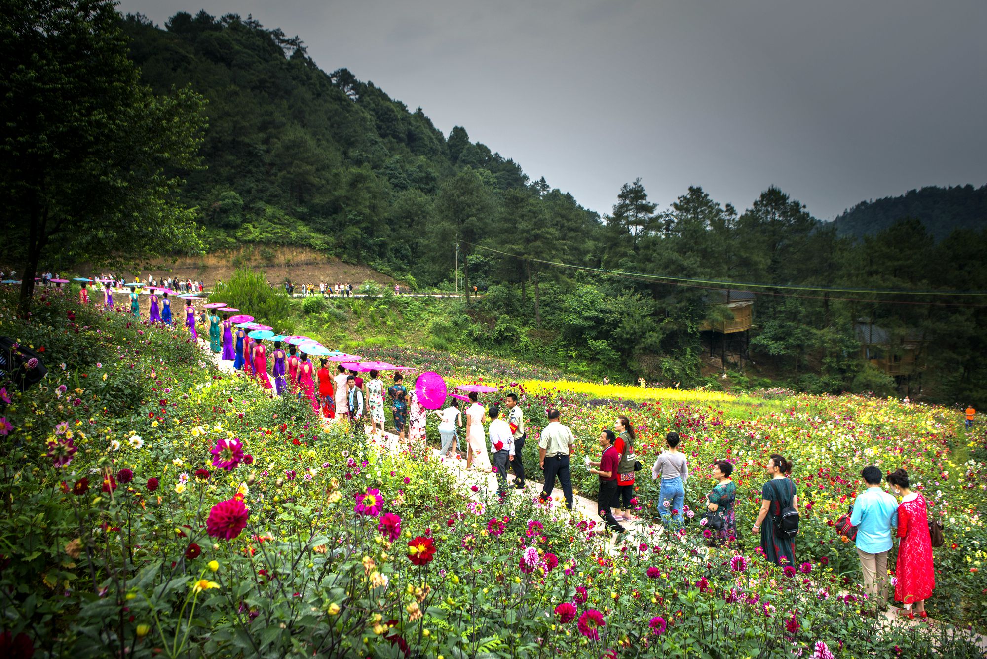 【携程攻略】邻水五华山旅游区景点,五华山旅游区,是