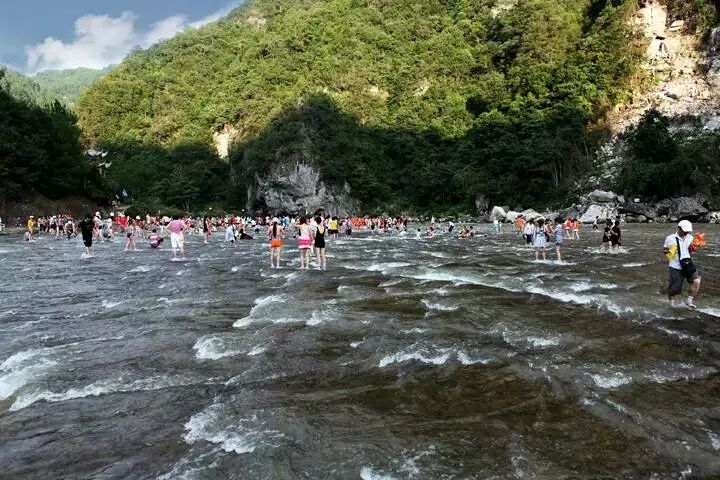 白水洋风景区旅游景点攻略图