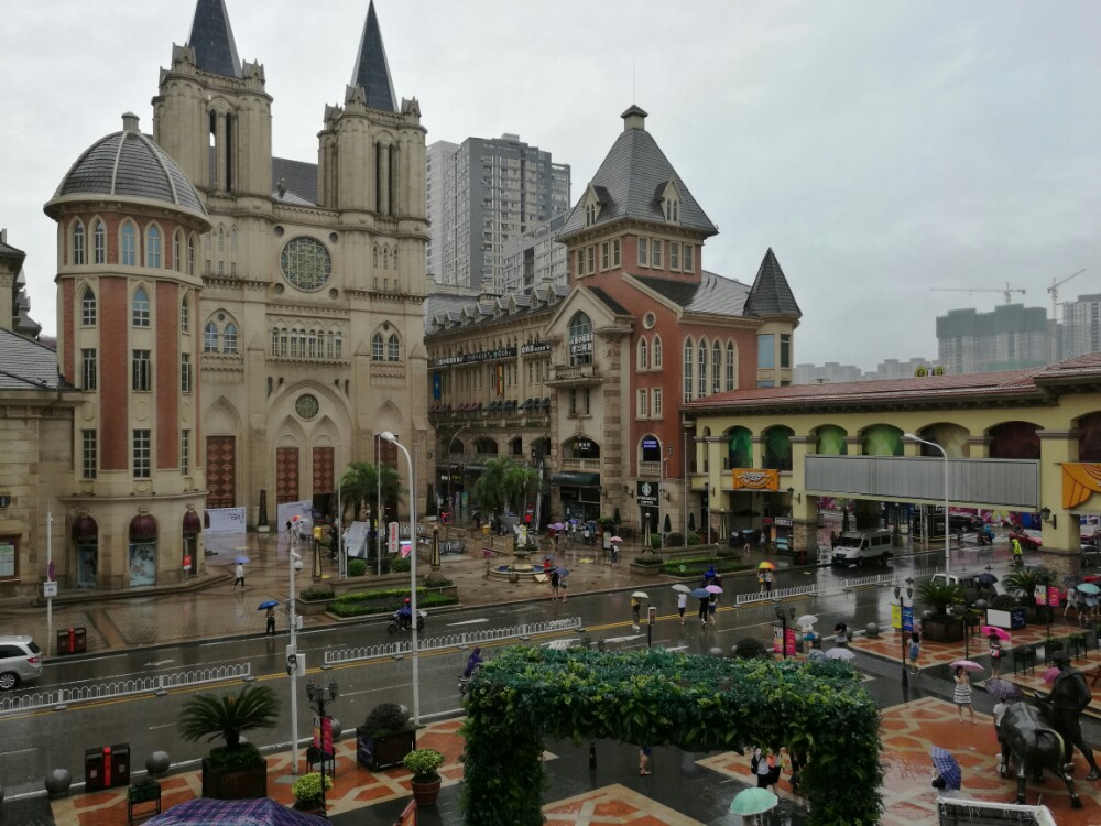 世界城-光谷步行街旅游景点攻略图