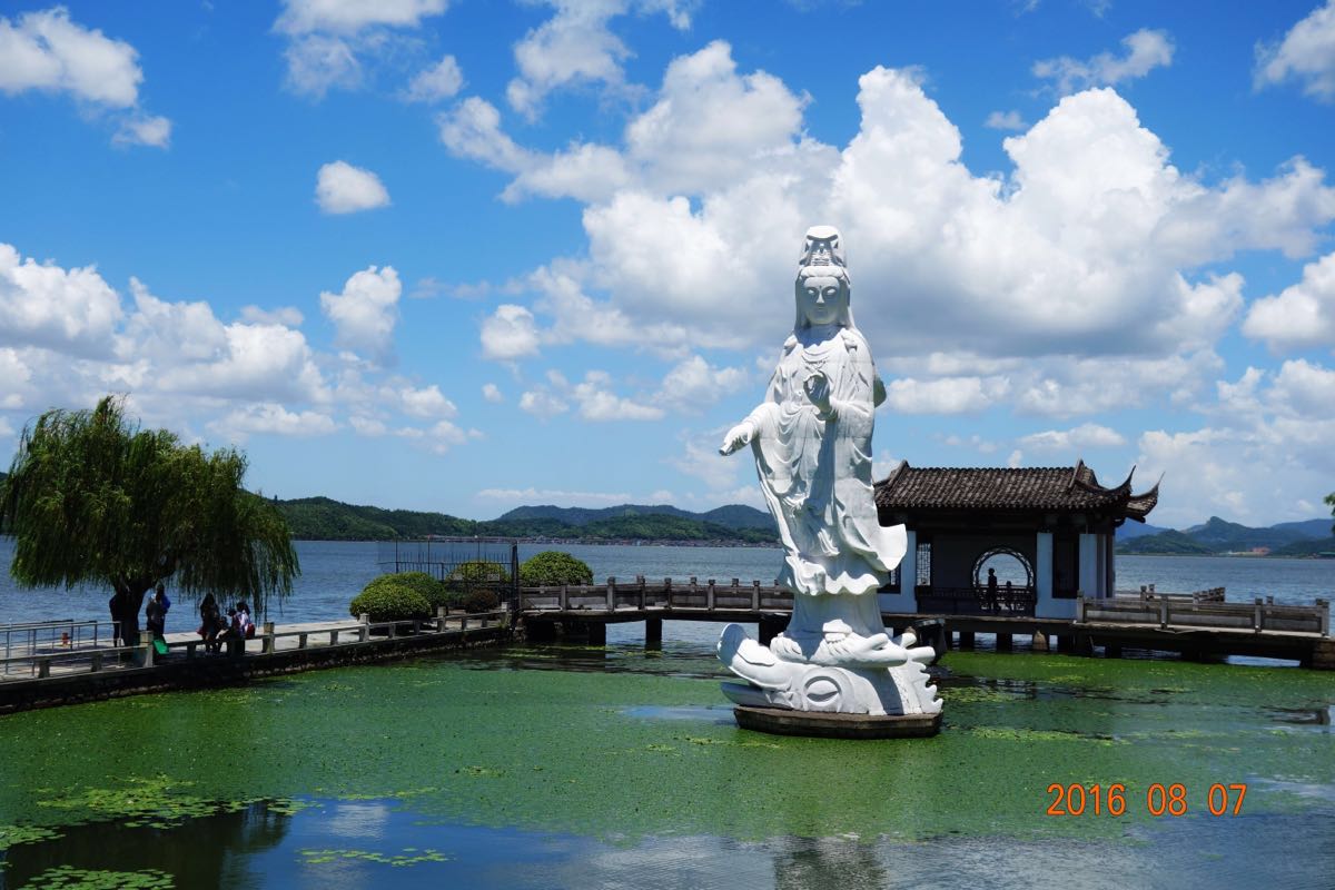 东钱湖小普陀旅游景点攻略图