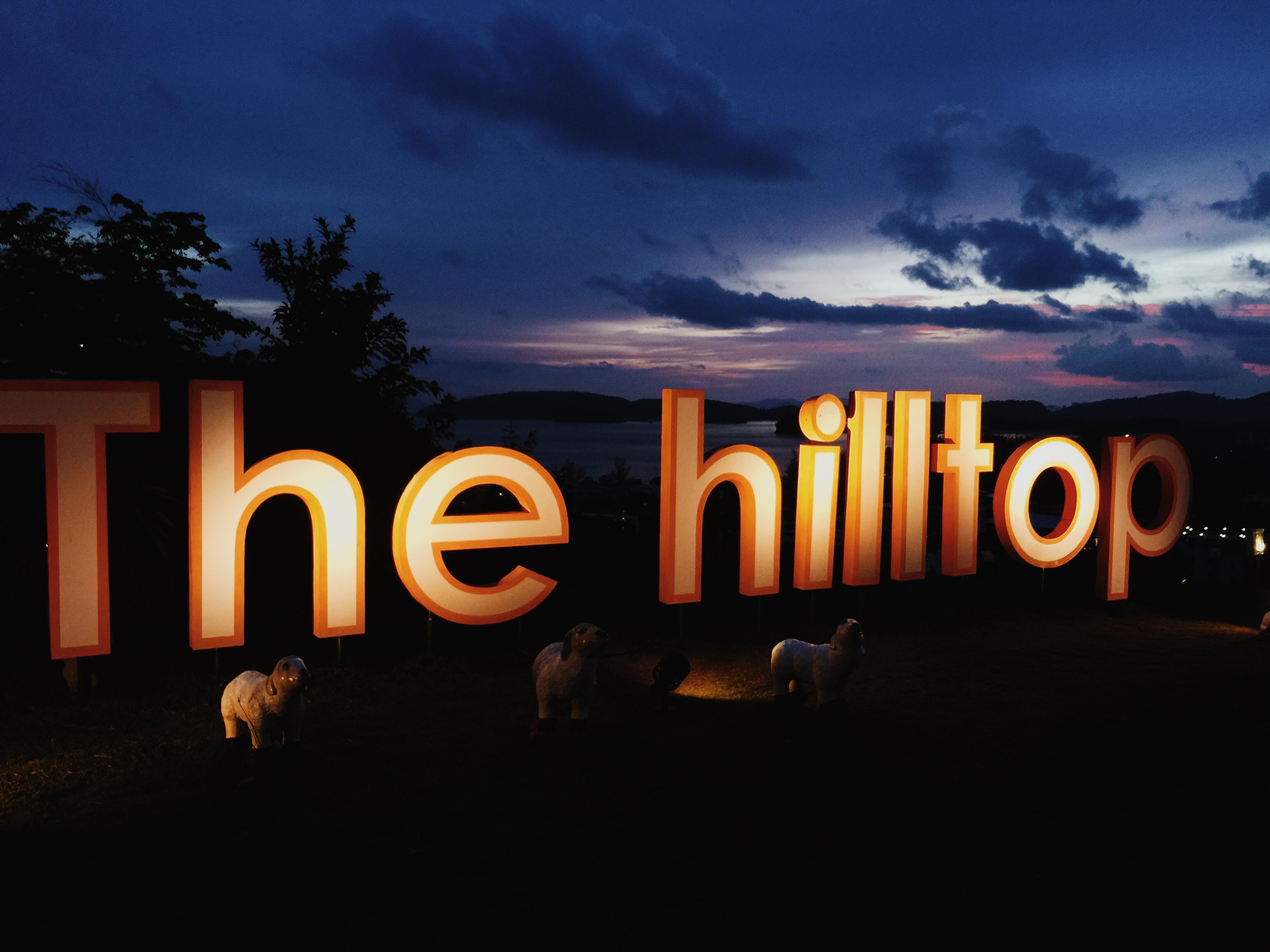 the hilltop