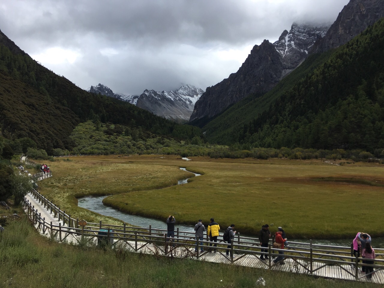 洛绒牛场旅游景点攻略图