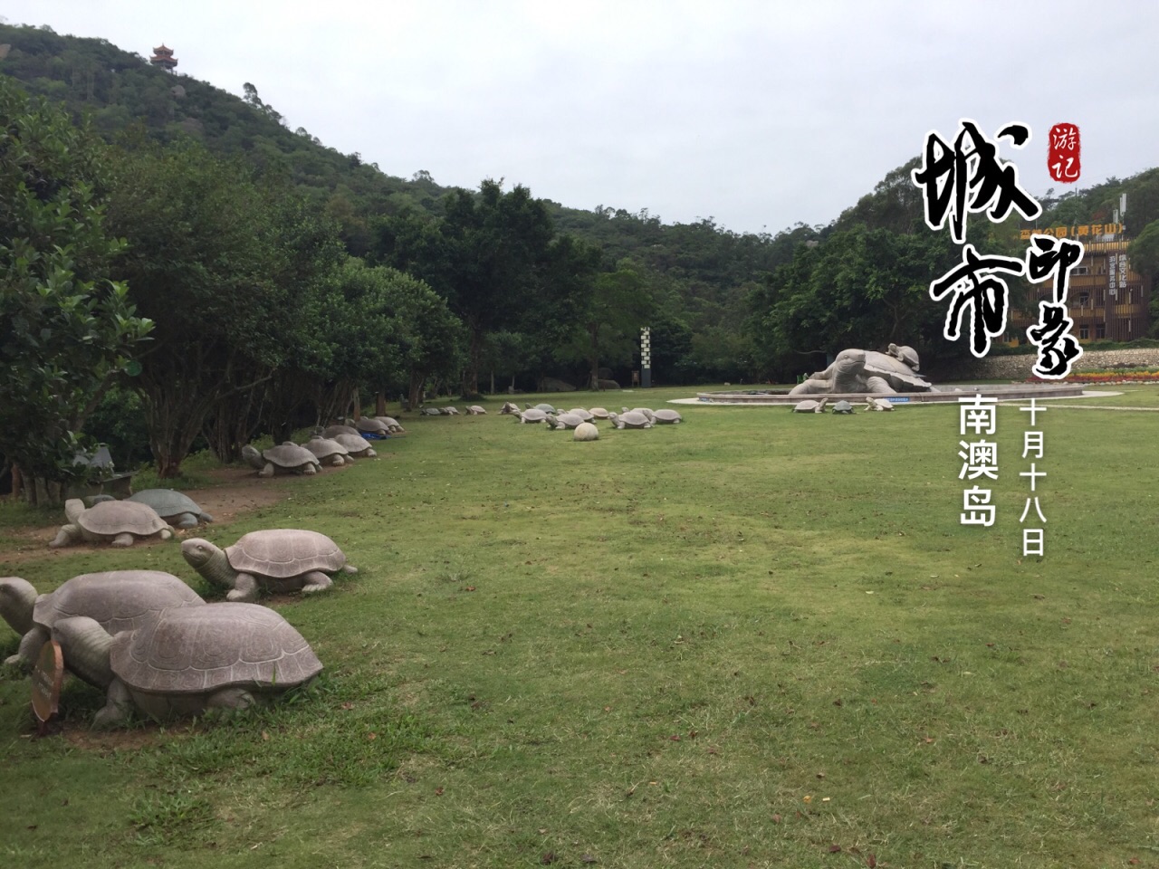 黄花山国家森林公园热门景点:尖山浴日,长山夕照,龟埕