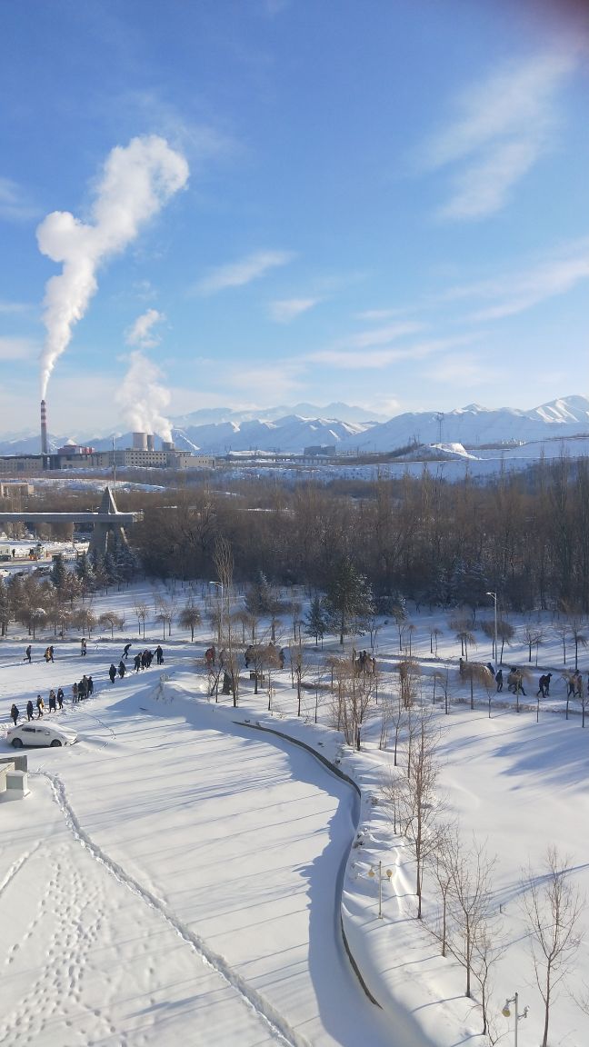 【携程攻略】乌鲁木齐新疆大学景点,下雪天非常漂亮