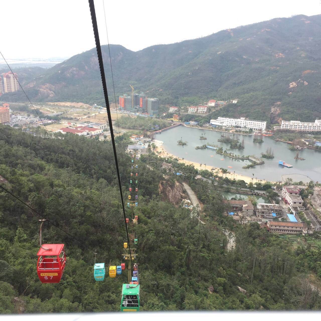 古兜温泉财神缆车