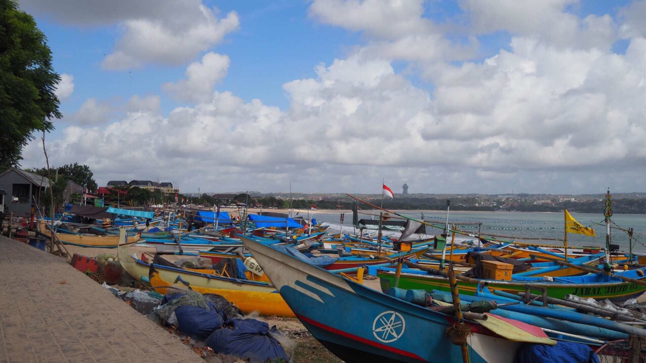 金巴兰海滩jimbaran beach