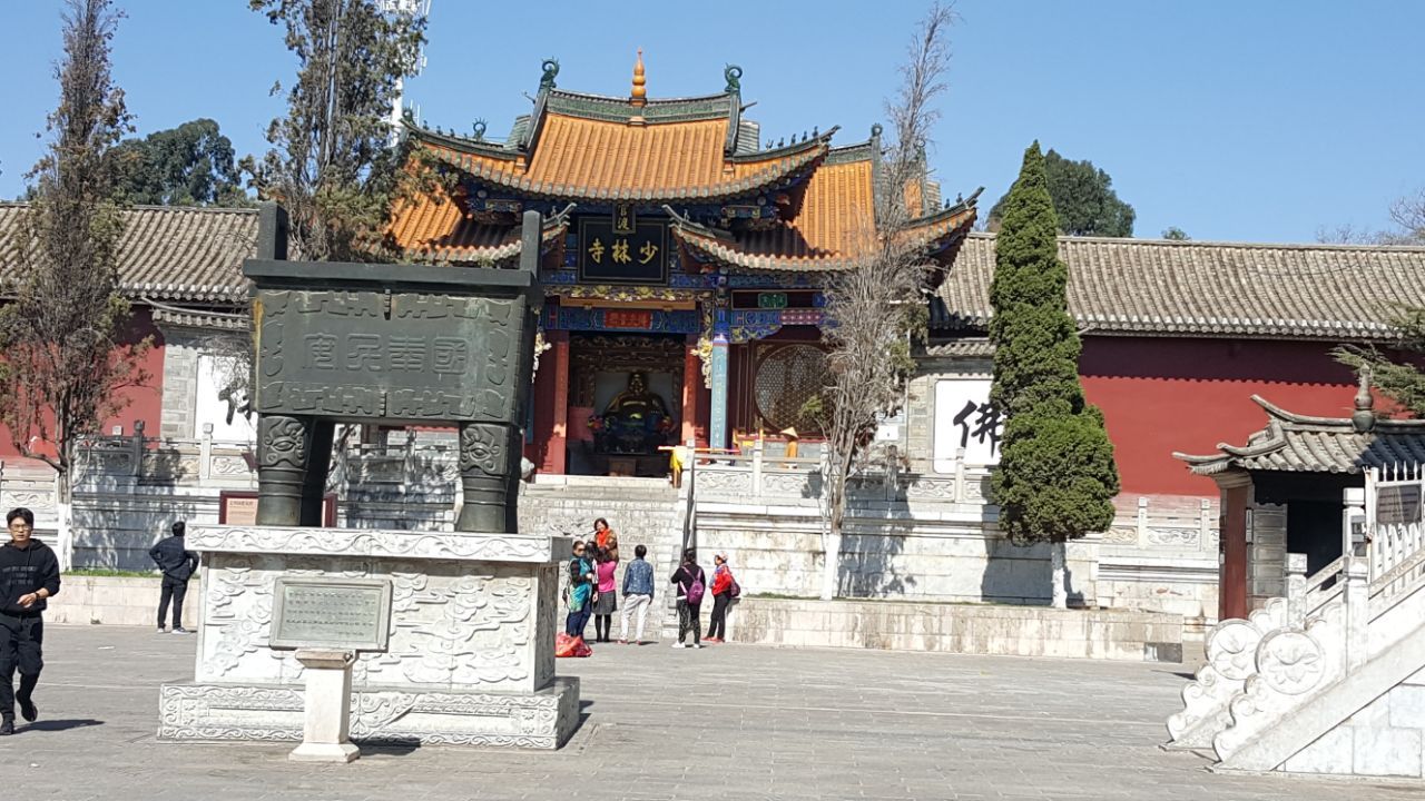 昆明少林寺旅游景点攻略图