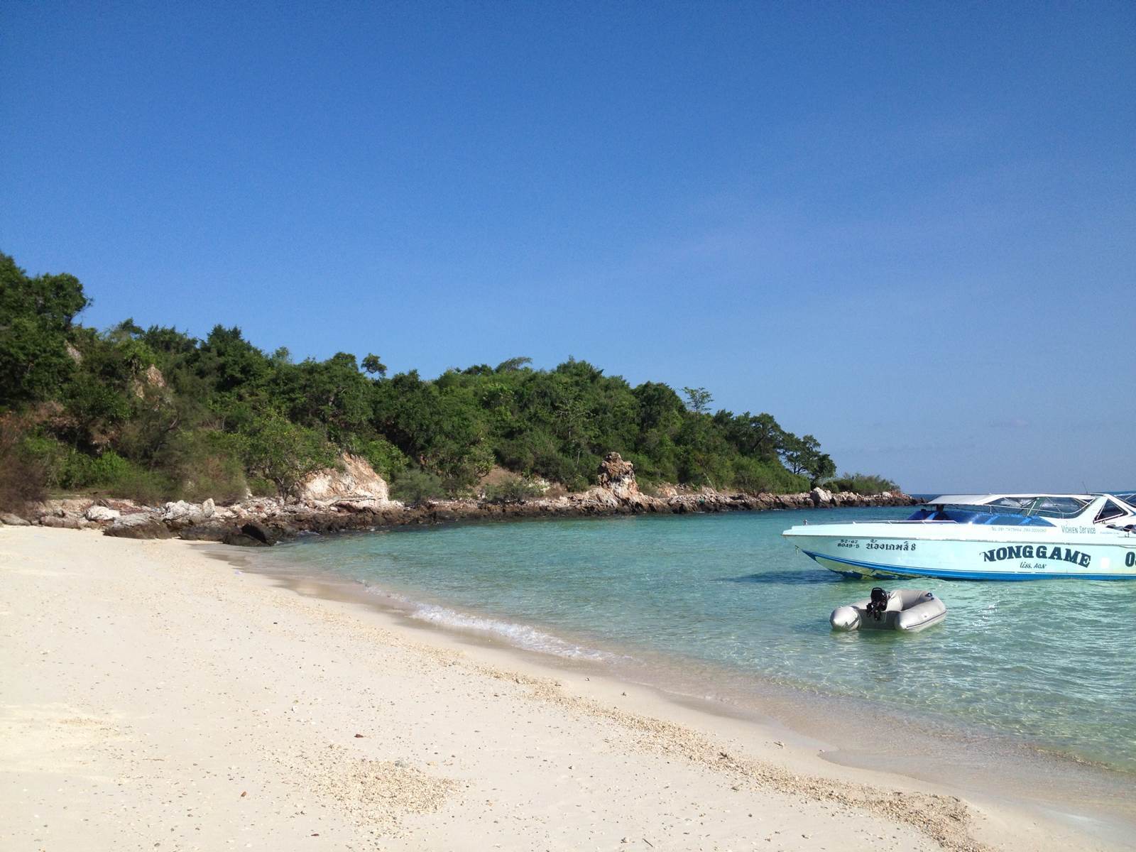 芭提雅海滩旅游景点攻略图