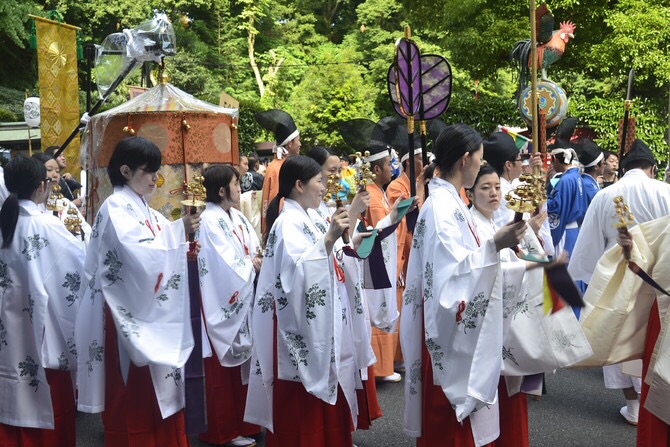 山王祭和著名的京都「祗园祭」,大阪的「天神祭」共称为「日本三大祭